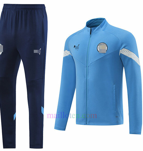Manchester City Blue Tracksuit 2022 Full Zip