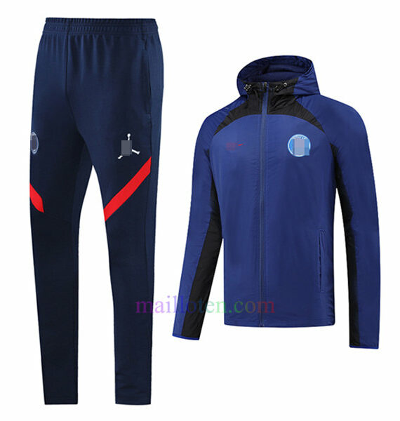 PSG Blue Windrunner Kit 2022
