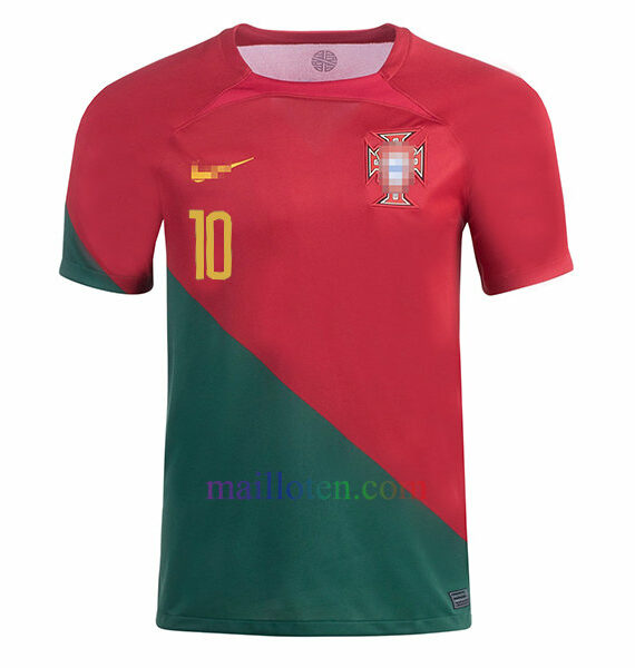 #10 Bernardo Silva Portugal Home Jersey 2022/23 | Mailloten.com 2