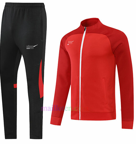 Football Red Tracksuit 2022/23 Full Zip