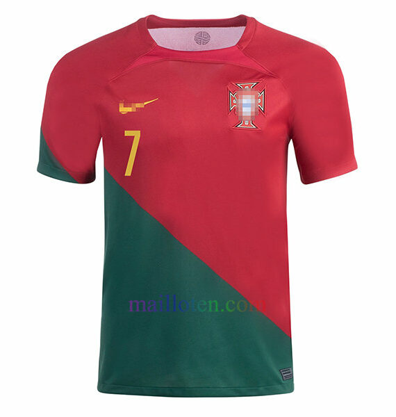 #7 Ronaldo Portugal Home Jersey 2022/23 | Mailloten.com 2