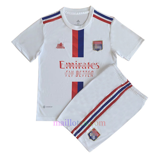 Olympique Lyon Home Kit Kids 2022/23 | Mailloten.com