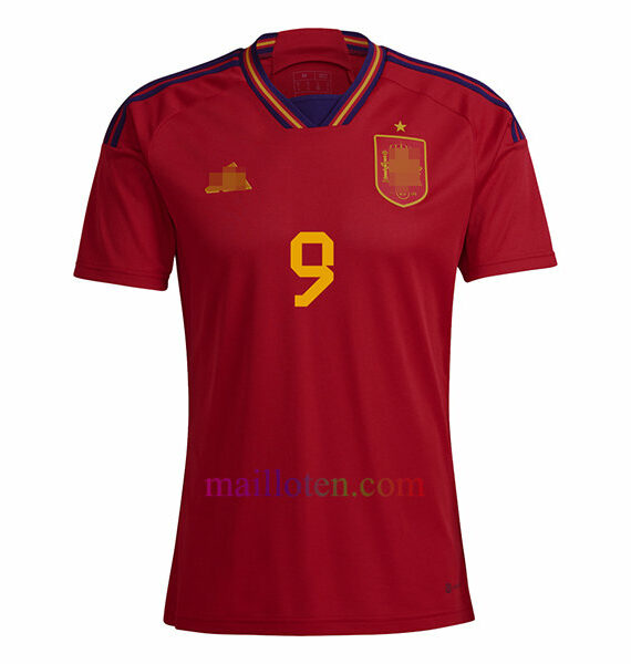 #9 Gavi Spain Home Jersey 2022/23 | Mailloten.com 2