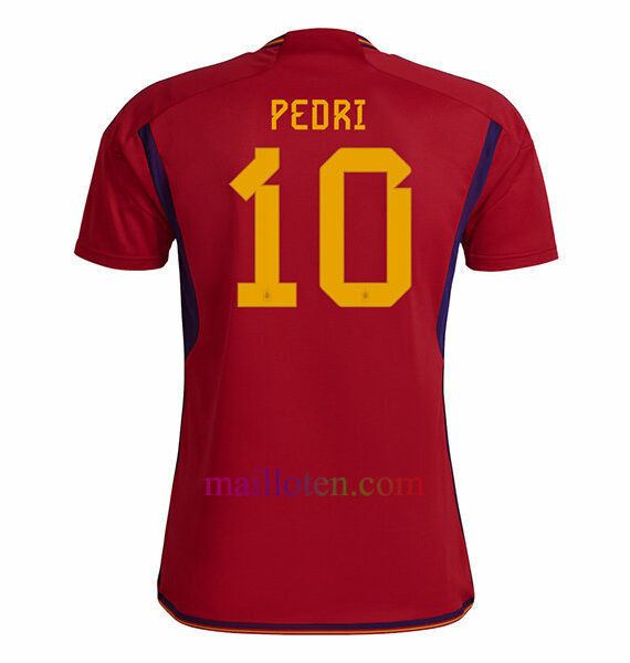 #10 Pedri Spain Home Jersey 2022