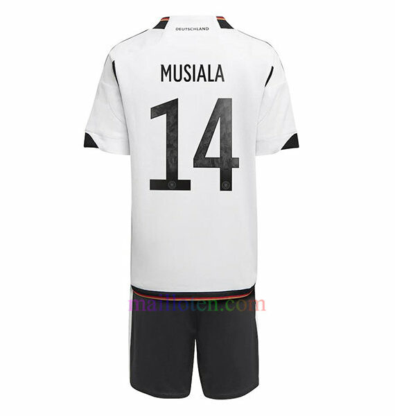 #14 Jamal Musiala Germany Home Kit Kids 2022