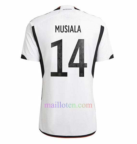 #14 Jamal Musiala Germany Home Jersey 2022