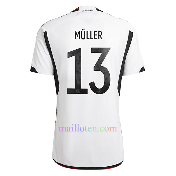 #13 Thomas Muller Germany Home Jersey 2022