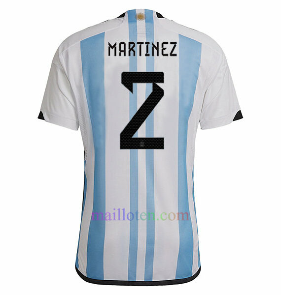 #2 Lisandro Martínez Argentina Home Jersey 2022/23 | Mailloten.com