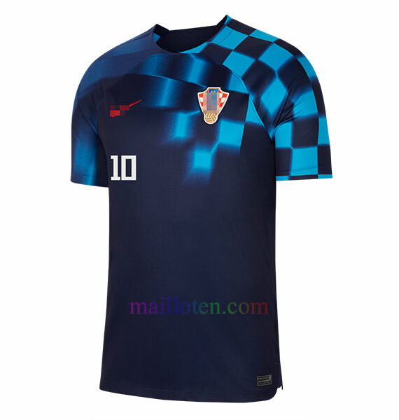 #10 Luka Modrić Croatia Away Jersey 2022/23 | Mailloten.com 2