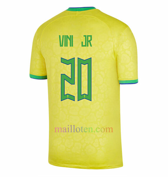 #20 Vinicius Brazil Home Jersey 2022