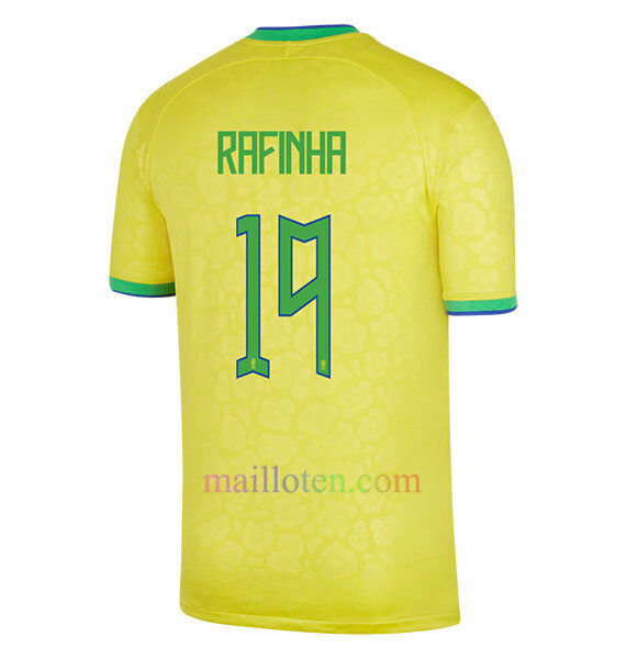 #19 Rafinha Brazil Home Jersey 2022 | Mailloten.com