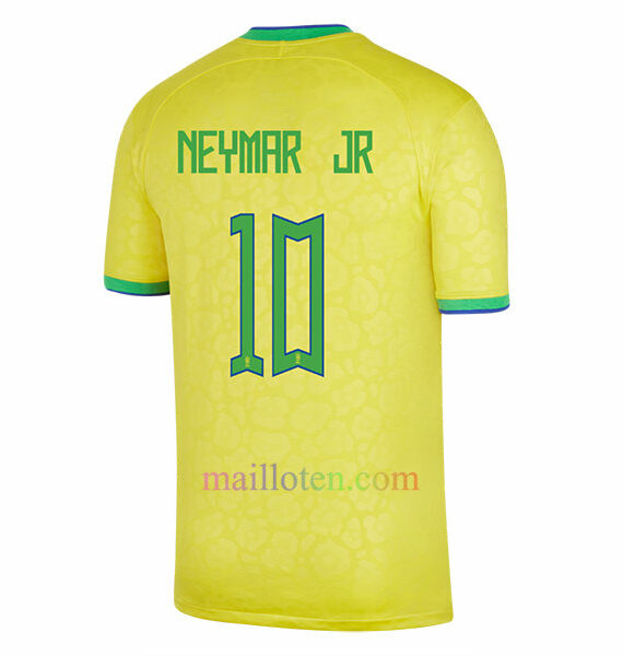 #10 Neymar Brazil Home Jersey 2022 | Mailloten.com