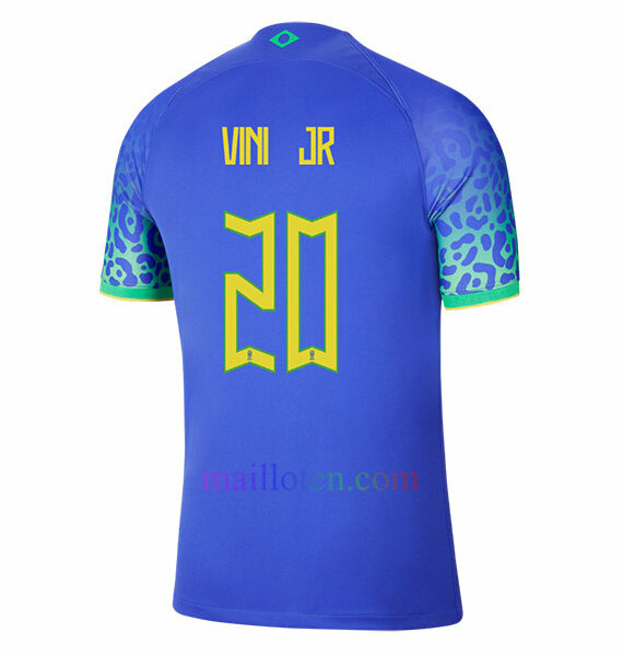 #20 Vinicius Brazil Away Jersey 2022