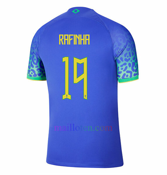 #19 Rafinha Brazil Away Jersey 2022 | Mailloten.com