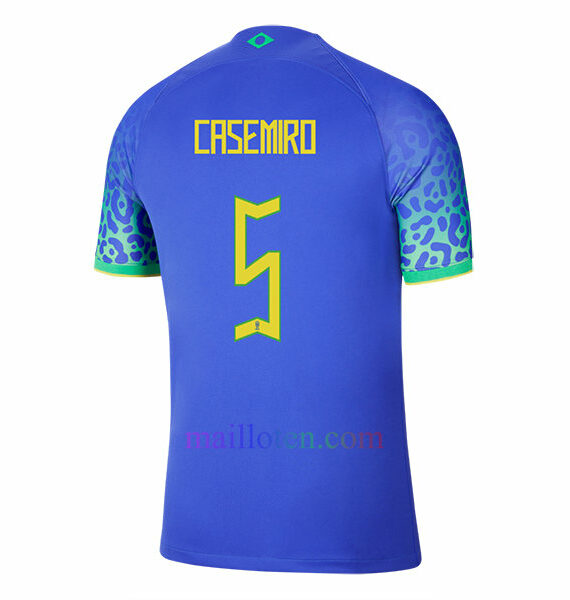 #5 Casemiro Brazil Away Jersey 2022