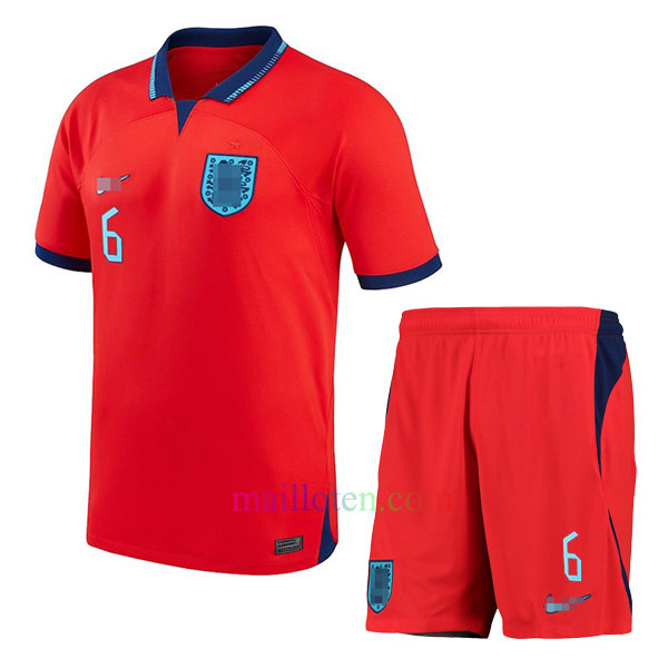 #6 Harry Maguire England Away Kit Kids 2022
