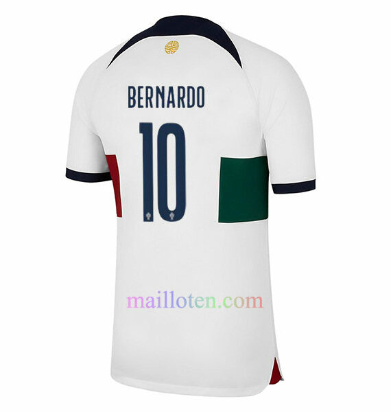 #10 Bernardo Silva Portugal Away Jersey 2022