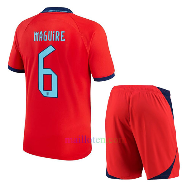 #6 Harry Maguire England Away Kit Kids 2022 | Mailloten.com