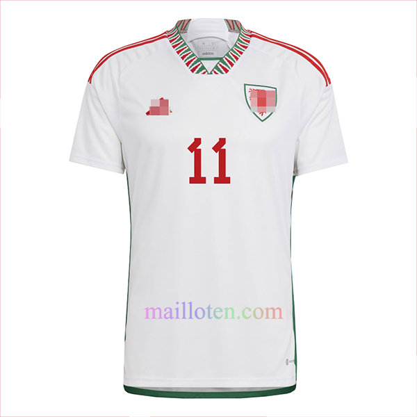 #11 Gareth Bale Wales Away Jersey 2022/23 | Mailloten.com 2