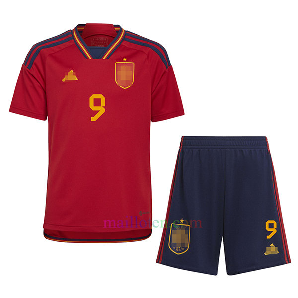 #9 Gavi Spain Home Kit Kids 2022/23 | Mailloten.com 2