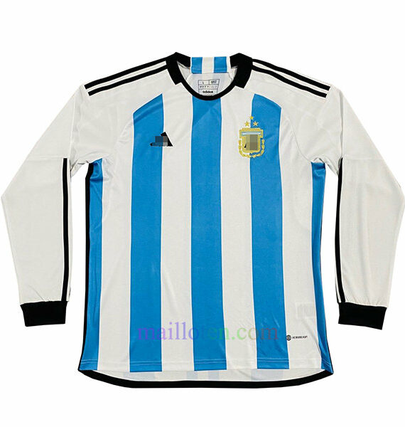Argentina Three Stars Jersey 2022/23 Full Sleeves | Mailloten.com