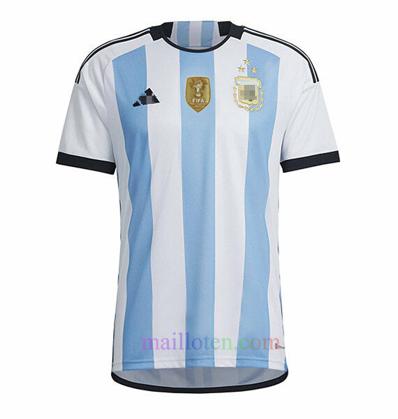 Argentina Home Three Stars Jersey 2022