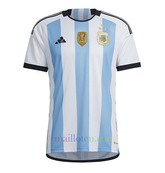 Argentina Home Three Stars Jersey 2022/23 | Mailloten.com 2