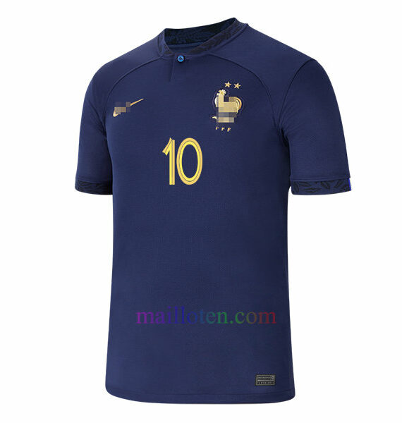 #10 Kylian Mbappé France Home Jersey 2022/23 | Mailloten.com 2