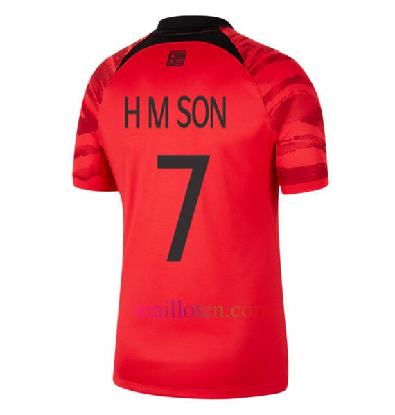 #7 Son Heung-Min South Korea Home Jersey 2022