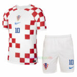 #10 Luka Modrić Croatia Home Kit Kids 2022/23 | Mailloten.com 3