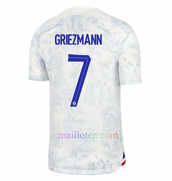 #7 Antoine Griezmann France Away Jersey 2022/23 | Mailloten.com