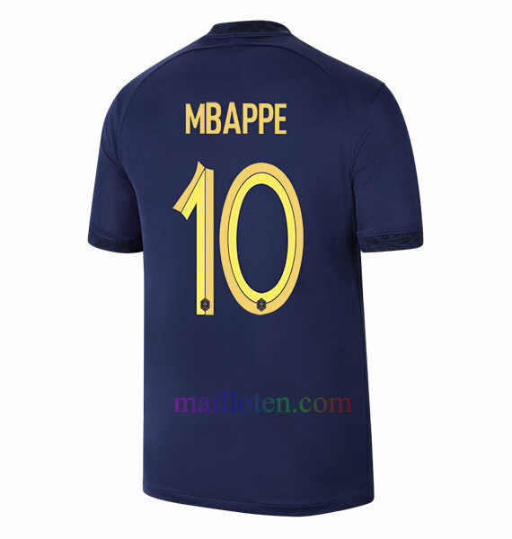 #10 Kylian Mbappé France Home Jersey 2022/23 | Mailloten.com