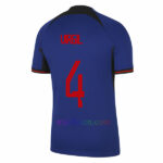 #4 Virgil van Dijk Netherlands Away Jersey 2022/23 | Mailloten.com 2