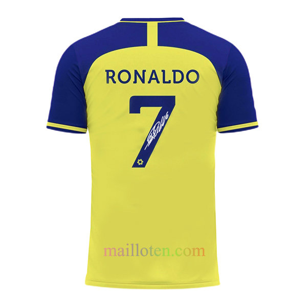 #7 Ronaldo Al-Nassr Home Jersey 2022/23 Player Version Ronaldo’s Signature | Mailloten.com