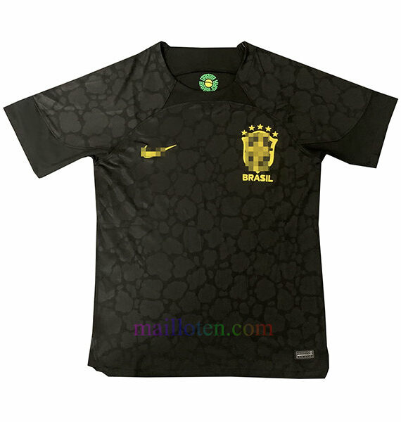 Brazil Goalkeeper Black Jersey 2022/23 | Mailloten.com