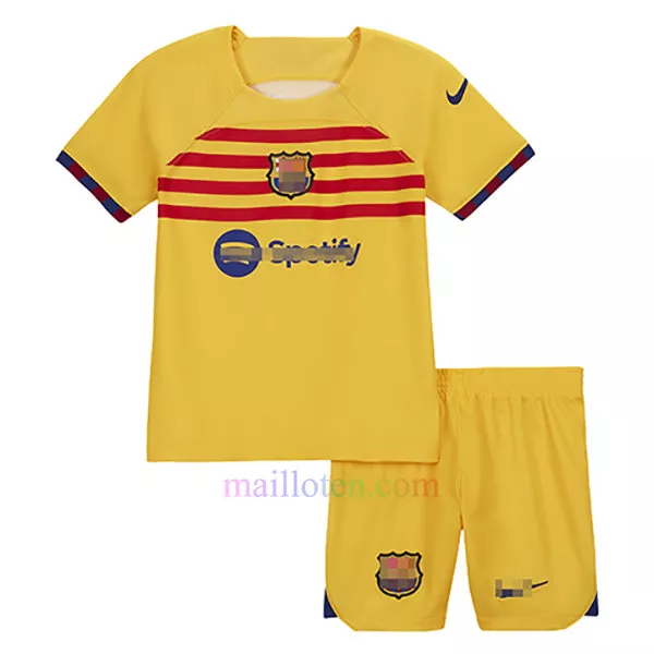 Barcelona Fourth Kit Kids 2022/23