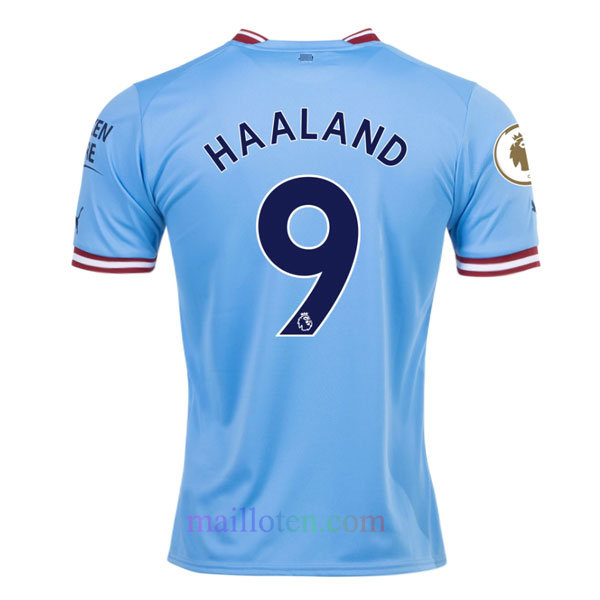#9 Haaland Manchester City Home Jersey 2022/23 Woman | Mailloten.com