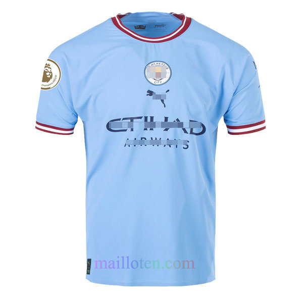 #9 Haaland Manchester City Home Kit Kids 2022/23 | Mailloten.com 2