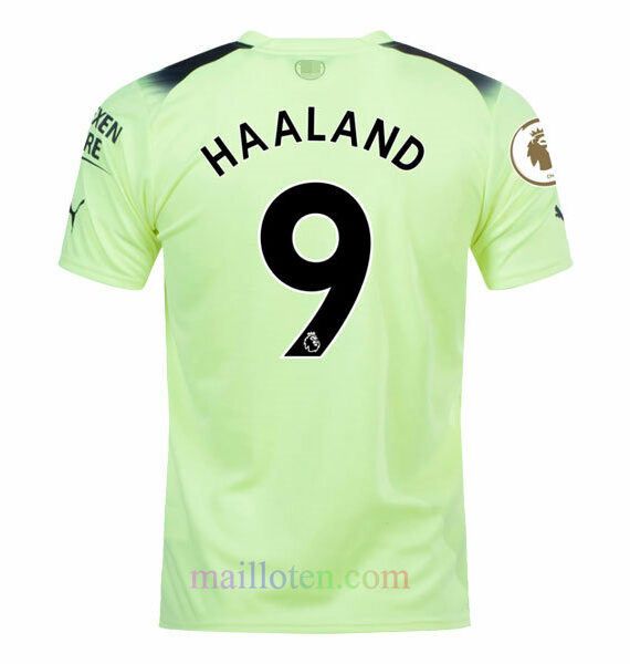 #9 Haaland Manchester City Third Jersey 2022/23 | Mailloten.com