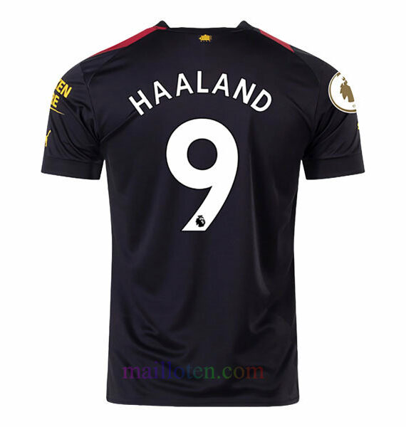 #9 Haaland Manchester City Away Jersey 2022/23 | Mailloten.com