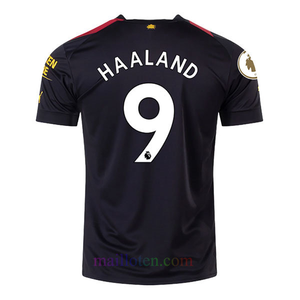 #9 Haaland Manchester City Away Jersey 2022/23 Player Version | Mailloten.com