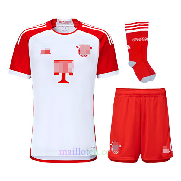 Bayern Munich Home Kit Kids 2023/24 | Mailloten.com