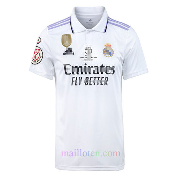 Real Madrid Copa Del Rey Champions Jersey 2022/23 | Mailloten.com