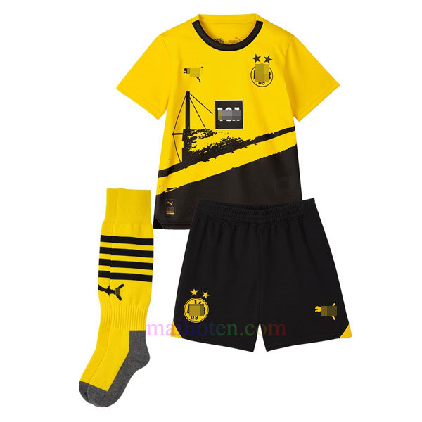 Borussia Dortmund Home Kit Kids 2023/24 | Mailloten.com