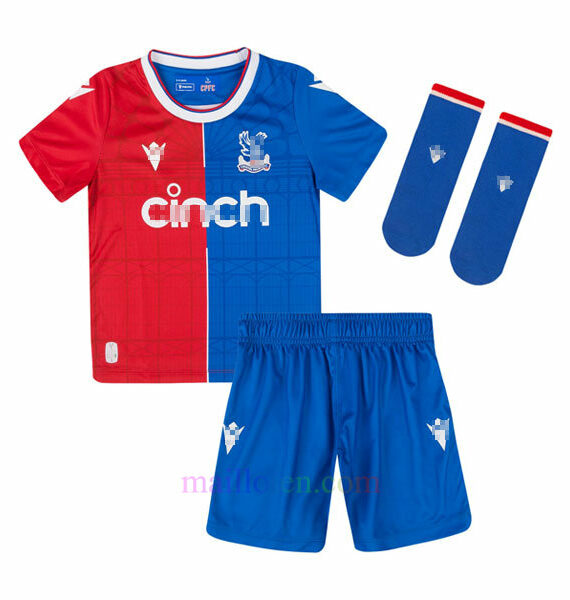 Crystal Palace Home Kit Kids 2023/24 | Mailloten.com