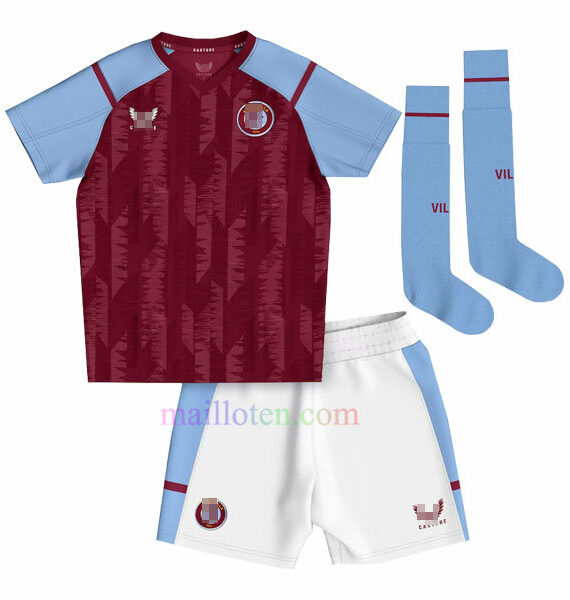Aston Villa Home Kit Kids 2023/24