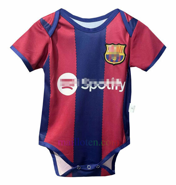 Barcelona Home Baby Bodysuit 2023/24 | Mailloten.com