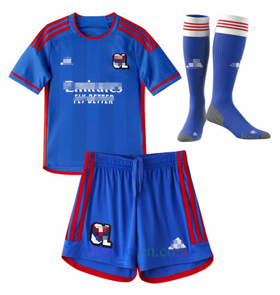 Olympique Lyon Away Kit Kids 2023/24