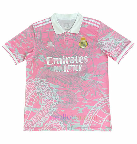 Real Madrid Chinese Dragon Pink Jersey 2023/24