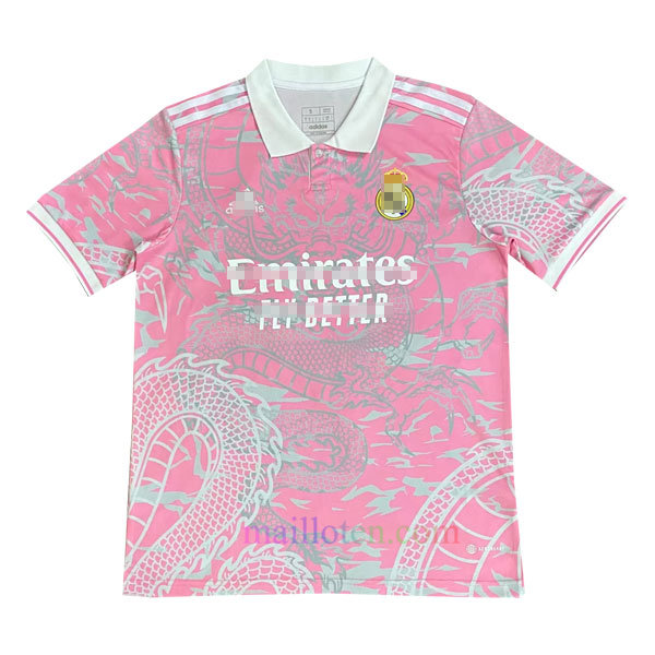 Real Madrid Chinese Dragon Pink Jersey 2023/24 | Mailloten.com